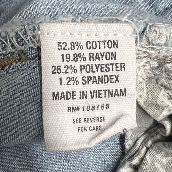 RSQ Womens Ibiza Skinny Low Rise Distressed Light Blue Wash Jeans 3 - Picture 4 of 6